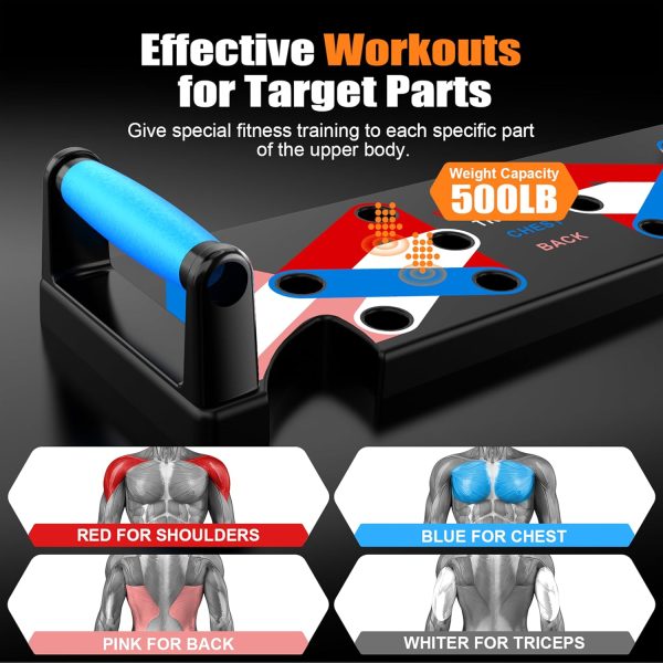 9in1 Foldable Push Up Board
