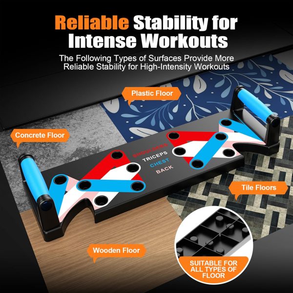 9in1 Foldable Push Up Board