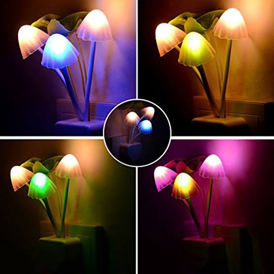 Mushroom Night Light | Led Night Lights | (Random color)