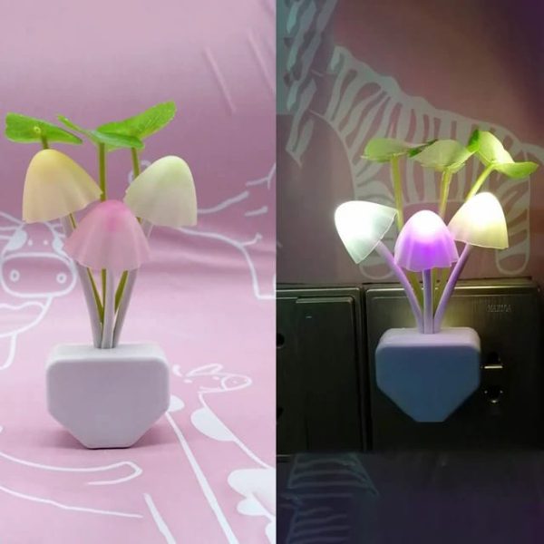 Mushroom Night Light | Led Night Lights | (Random color)