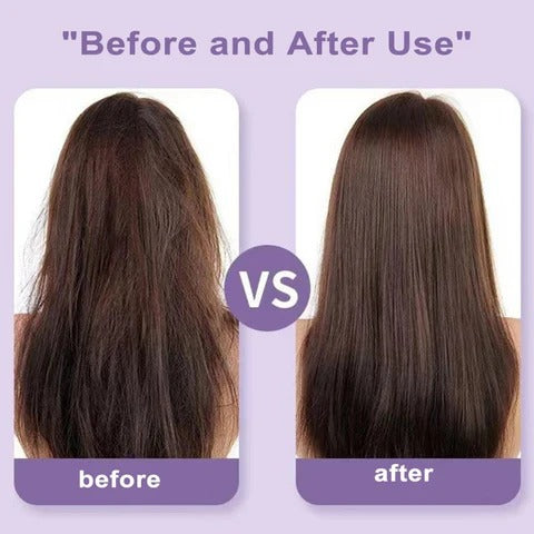 2-in-1 Hair Styling Brush, Straightener