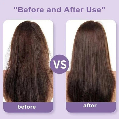 2-in-1 Hair Styling Brush, Straightener