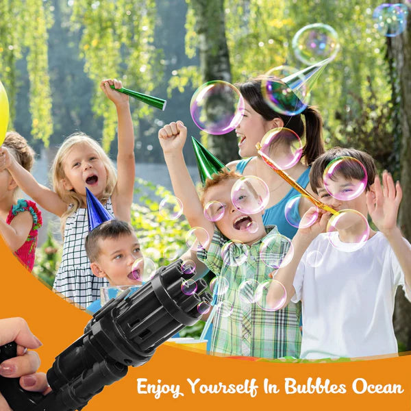 Bubble Gun for Kids 8 holes 36 holes 69 holes