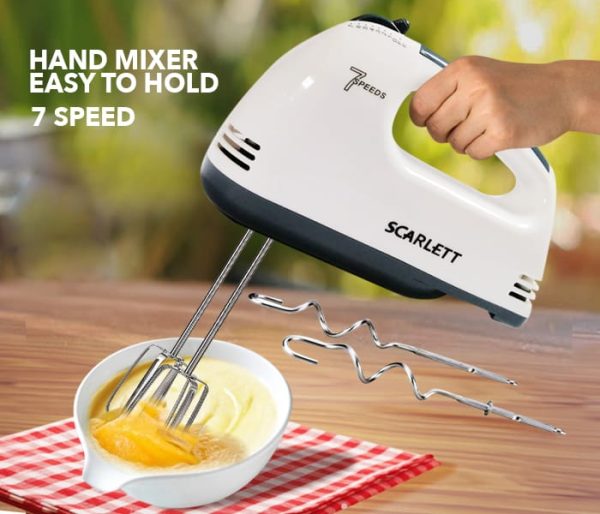 Scarlett Multifunctional 7 Speed Mini Mixer Electric Food Blender