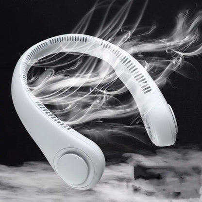 Mini Hanging Neck Fan High Wind 3 Speed Adjustable Usb charging