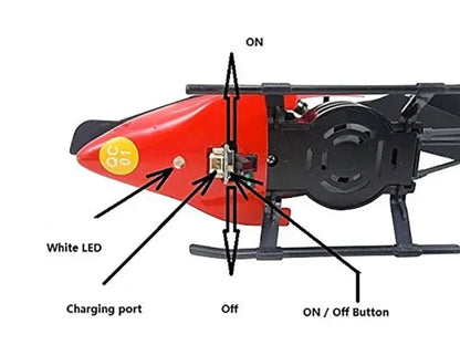 Rechargeable Flying Hand Sensor Control Helicopter