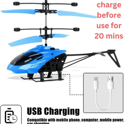 Rechargeable Flying Hand Sensor Control Helicopter