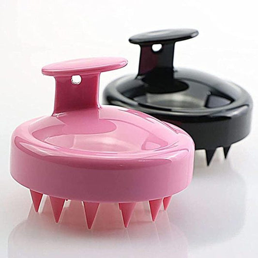 Scalp Hair Scrubber With Soft  Bristles